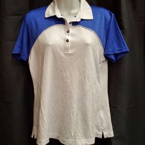 Ping Blue and White Tee SZ 8